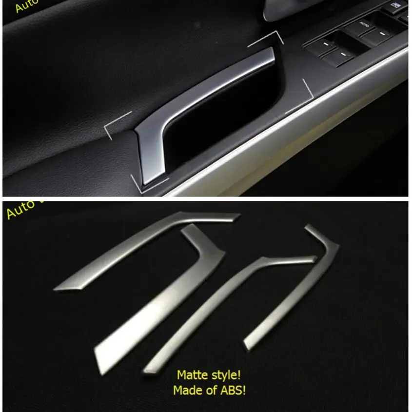 Lapetus Matte Interior Inner Door Armrest Pull Doorknob Handle Strip Cover Trim Fit For Suzuki Sx4 S-cross 2014 - 2020 | Автомобили и