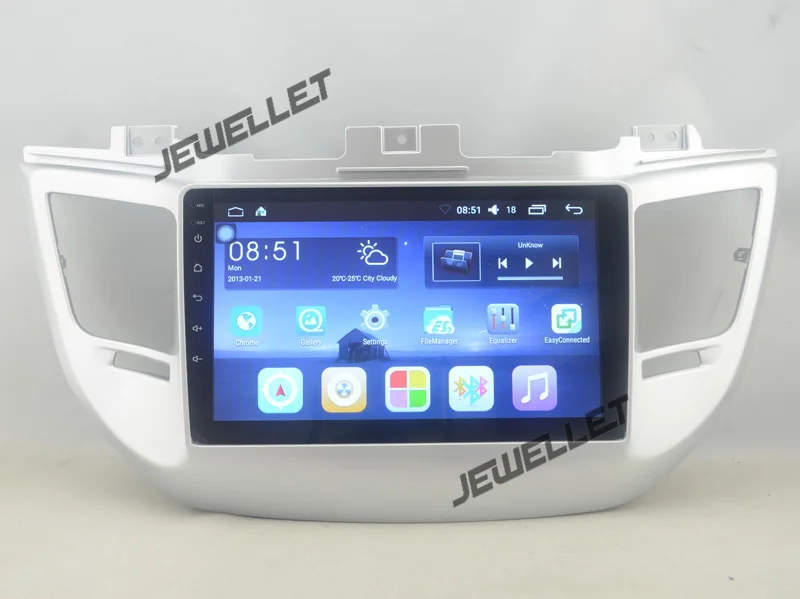 

10.1" Quad-core 1024*600 HD screen Android 8.1 Car GPS radio Navigation for Hyundai ix35 Tucson 2016 with 4G/Wifi,DVR,1080P