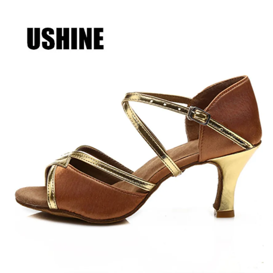 225 Heel 7cm/5cm Brown Black Zapatos Salsa Mujer Zapatos Tango Tango