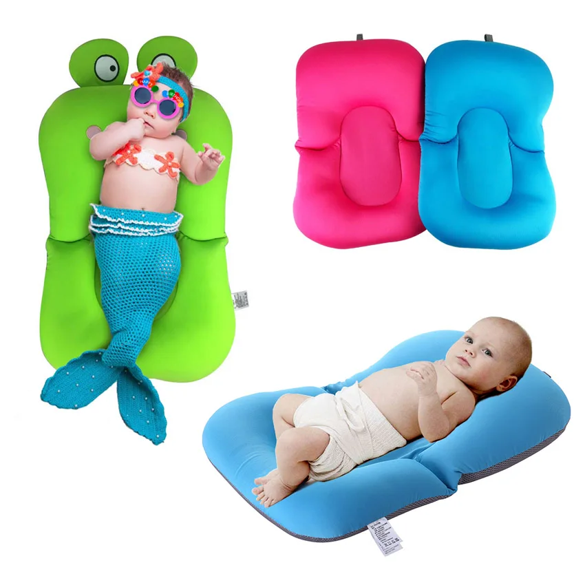 Support De Bain De Securite Pour Nouveau Ne Coussin De Bain Pour Bebe Tapis De Baignoire Antiderapant Coussin D Air Portable Pour Bebe Aliexpress