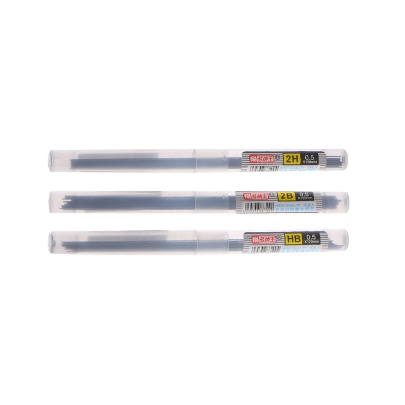 

Wholesale HB/2B/2H Lead Refills Tube 0.5mm with Case for Mechanical Pencil Pen C26