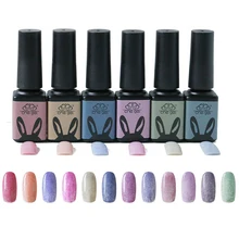 12 цветов, 5 мл, мех, стиль, лак для ногтей, гель-инструменты для маникюра, СВЕТОДИОДНЫЙ УФ-гель для ногтей, набор, Новое поступление