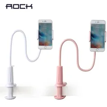 Rock Universal Flexible Long Arms Mobile Phone Holder Tablet Holder Desktop Bed Lazy Bracket Stand with 3.5-6 inches screen