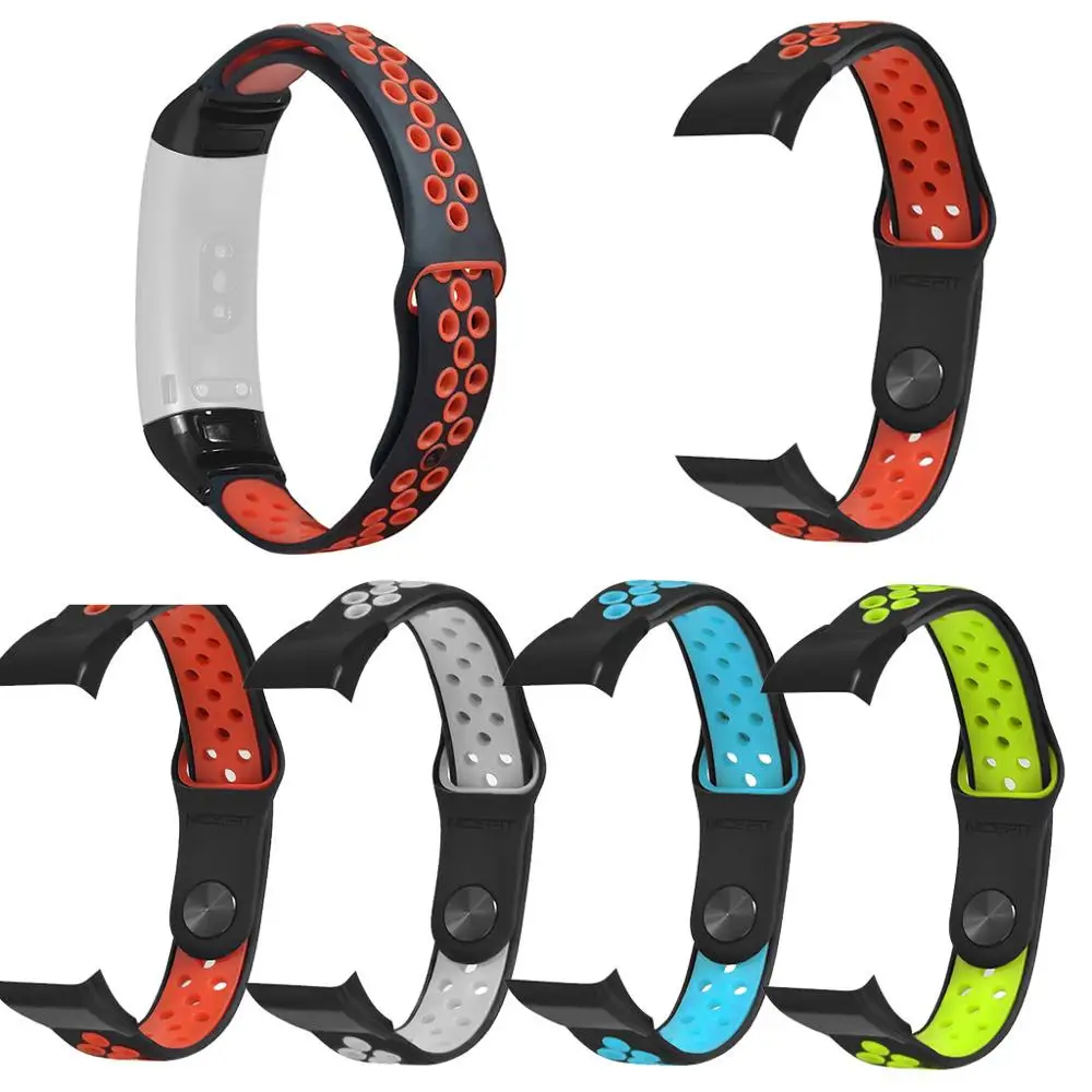 

Watch Band For Huawei Band 3 Pro Replacement Soft Silicone Sport Watch Band Wrist Strap For Huawei Band 3 Pro Adjustable Q70