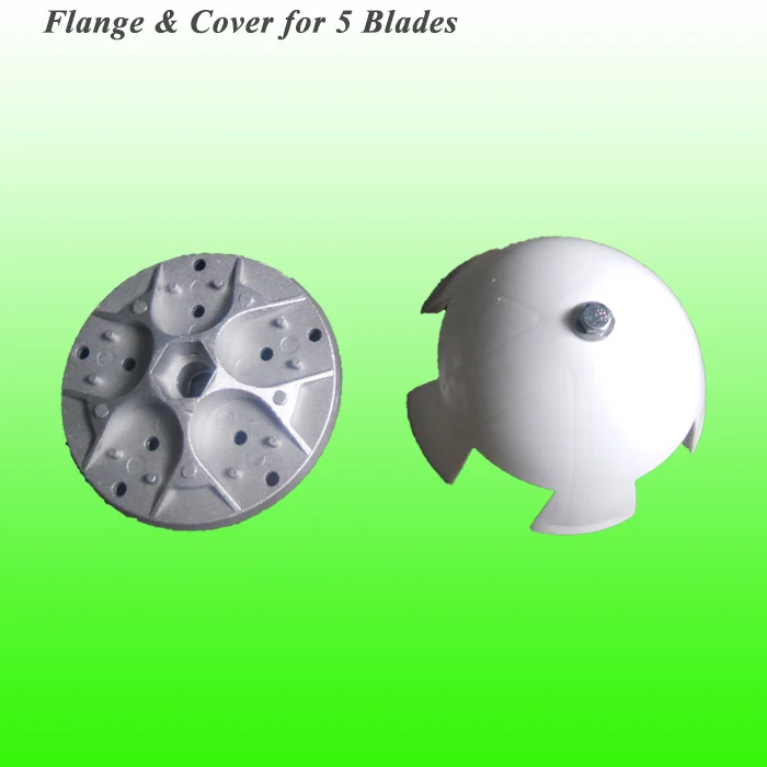 

Good Quality Flange & Cover for 5 PCS Blades Wind Turbine Generator, Wind Turbine Flange, Wind Generator Blades Flange