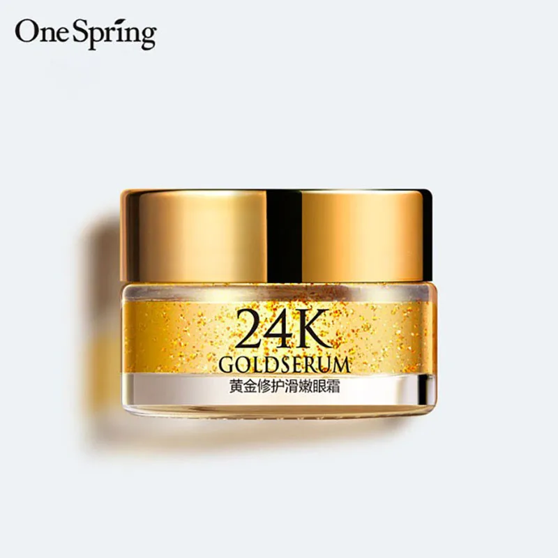 

24K Gold Anti Winkles Eye Cream Skin Care Anti-Puffiness Dark Circle Anti-Aging Moisturizing Eyes Creams Firming Facial Eye Skin