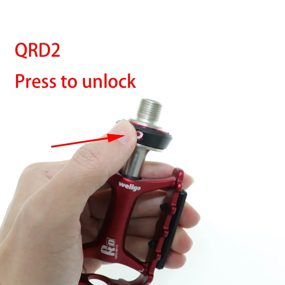 Wellgo Quick Release устройство для езды на велосипеде QRD1 QRD2 для M111 KCF01AC M194 R146 C247 M079 R120B велосипед для езды на велосипеде