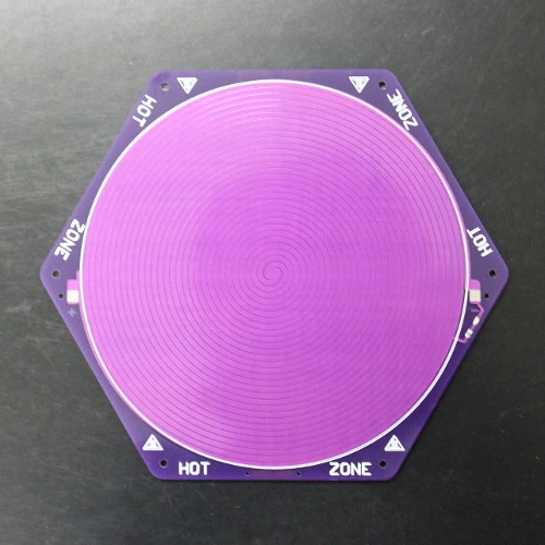  Kossel Rostock 3D drucker 170 MM PCB delta heißer bett Lila 12 V mit 100 Karat thermistor