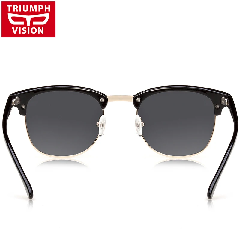 Мужские и женские классические поляризационные очки TRIUMPH VISION Полуободковые