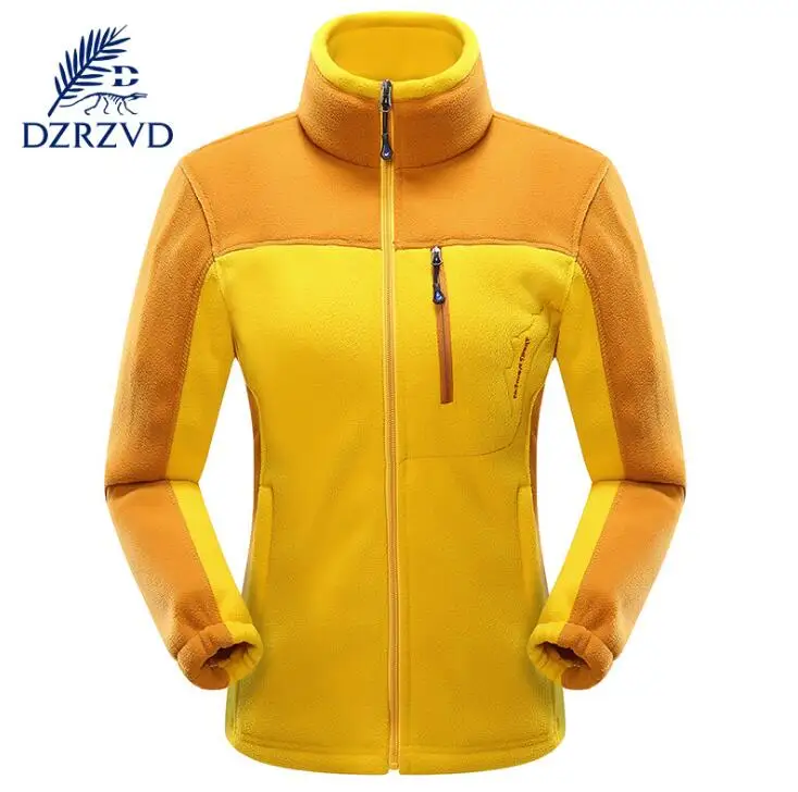 

DZRZVD Autumn winter new Women outdoor Hiking Camping Fleece Jacket Female Fishing Hunting fleece waterproof warm Coats