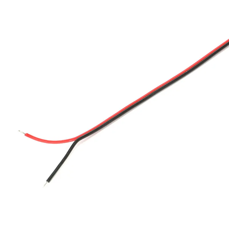 50 шт./партия, красный, черный, Abreast Line 26AWG 80 мм 150 мм, длина, светодиодный провод, соединяющий оловянный провод, сделай сам, 2 P, электронный провод, сварка провода