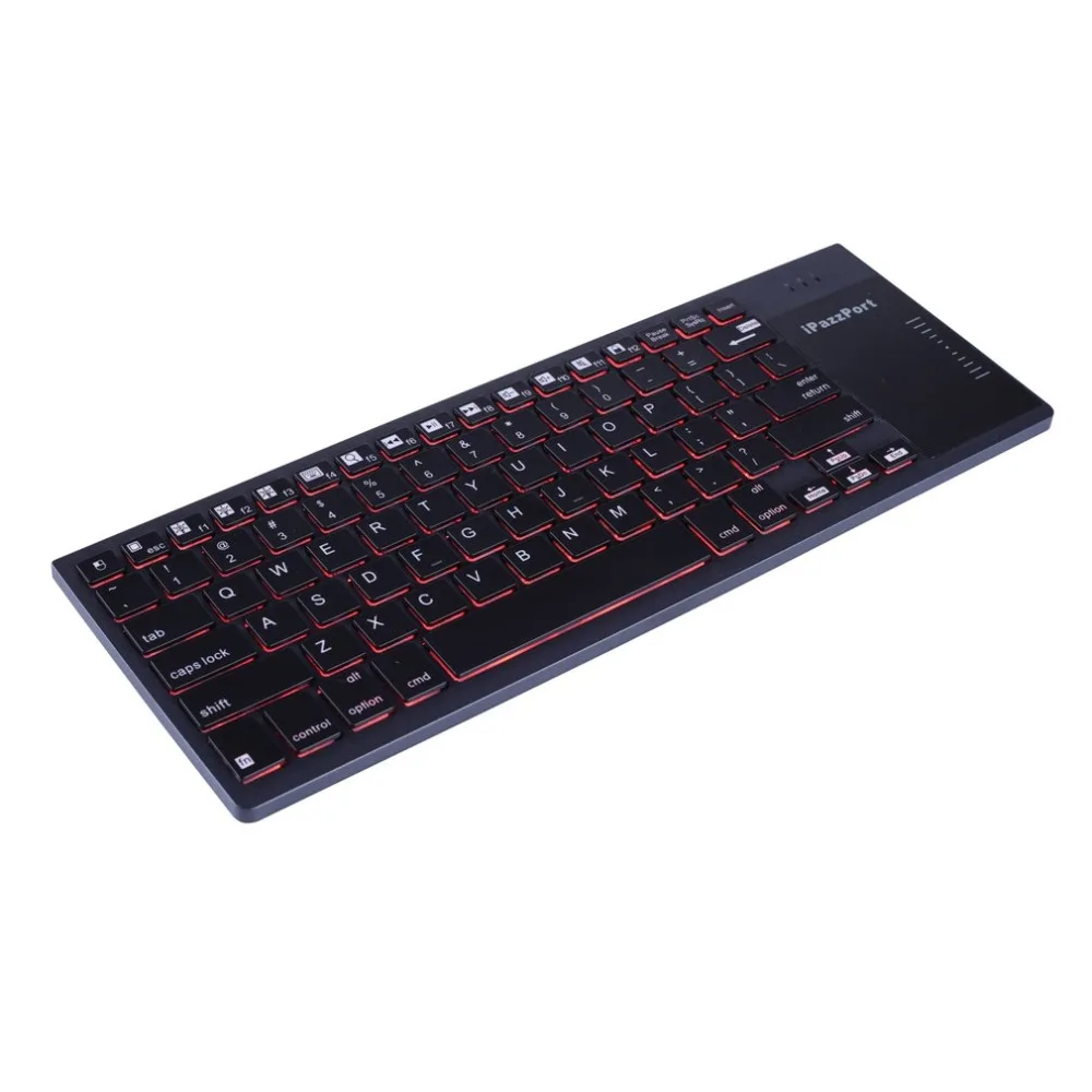 

Wireless Backlit Bluetooth Keyboard with Touchpad Mouse, Ultra-Slim Portable Illuminated Touch Keyboard for PC High Quality