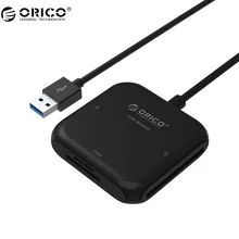 Orico crs31a inteligente lector de tarjetas 4 en 1 usb 3.0 flash Multi Lector de Tarjetas de Memoria TF/SD/MS/CF 4 Tarjeta de Lectura y Escritura al mismo tiempo