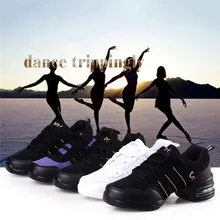 New Breathable Dance Shoes Women Teachers Latin Salsa Jazz Modern Fitness Dancing Sneakers Ladies Aerobics Shoes Size 35-42