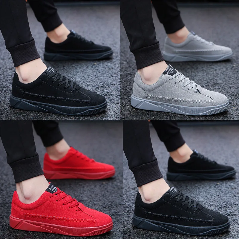 

Korean version of the trend men's shoes outside increased board sports and leisure social tide creepers