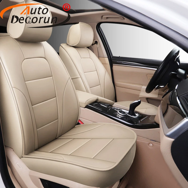 

AutoDecorun Genuine Leather Car Seat Covers for Mercedes-Benz GLC200 Coupe GLC 300 260 220d 250d Seat Cover Cushion Accessories