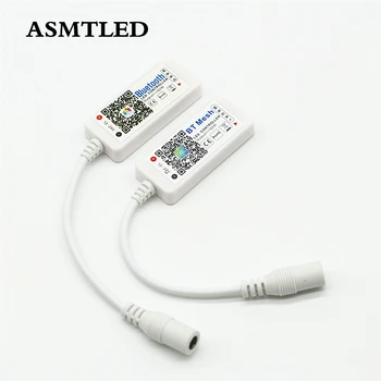 

RGB LED Controller DC 12-24V Max 192W Mini Bluetooth 4.0 RGBW LED Controler Wireless iOS Android APP Control For RGBW LED Strip