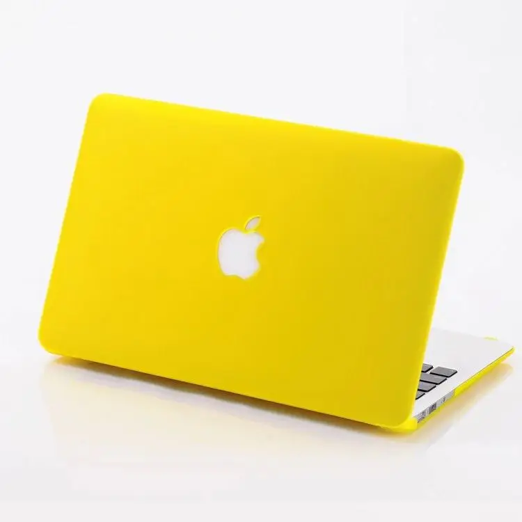 computer accessories yellow laptop case protective shell mac air book