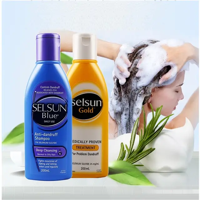 Original Australia Selsun Blue Dandruff Shampoo Medicated