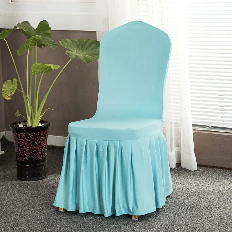 Comwarm современный Банкетный Свадебный чехол для кресла спандекс эластичный сплошной цвет съемный чехол для стула чехол для табурета чехол для обеденного сиденья