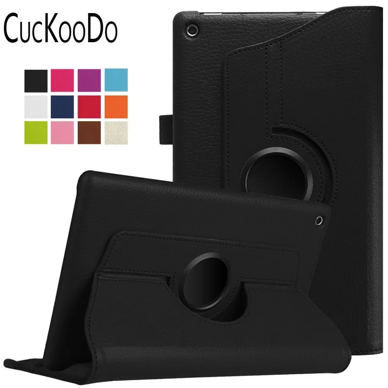 US $586.00 CucKooDo 200Pcslot 360 Degrees Rotating Multi Angles Screen Protective Smart Case Cover for Amazon Fire HD 8 2017 Release