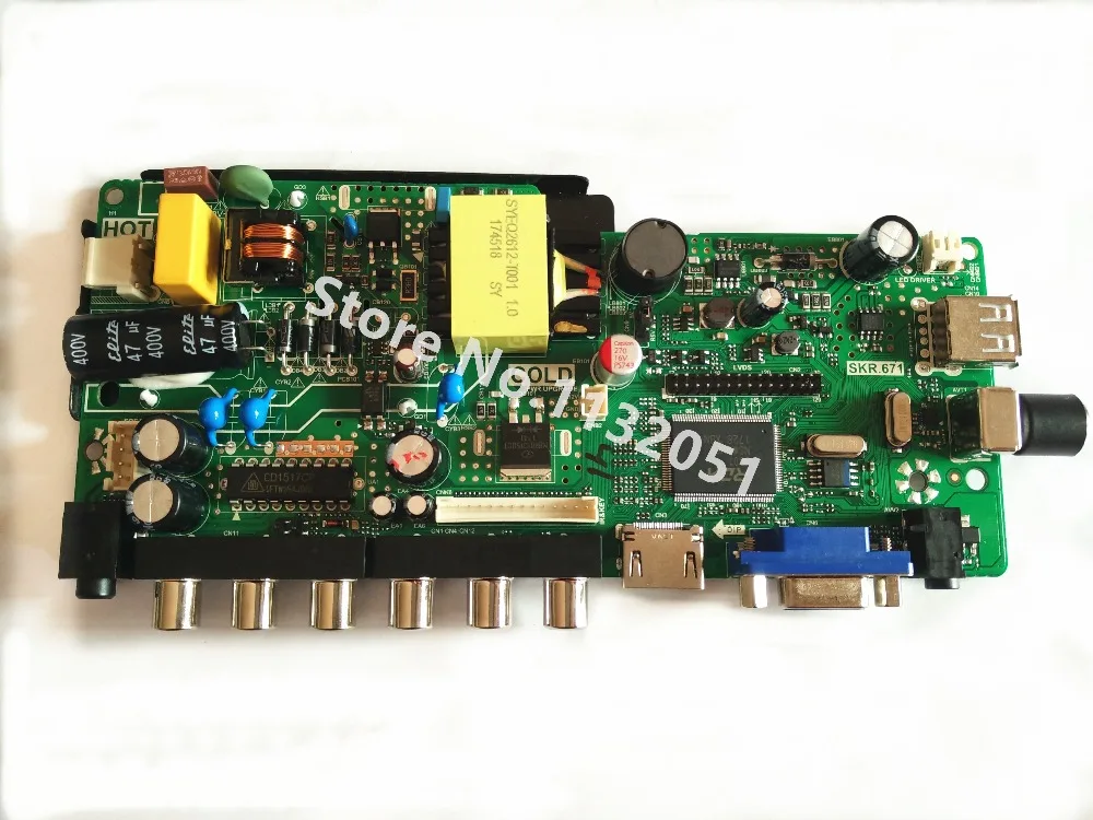 TP. RD8503.PA671 материнская плата Интегрированная ТВ плата драйвера вместо TPVST59.P671 нового типа TP. RD8503.PA671