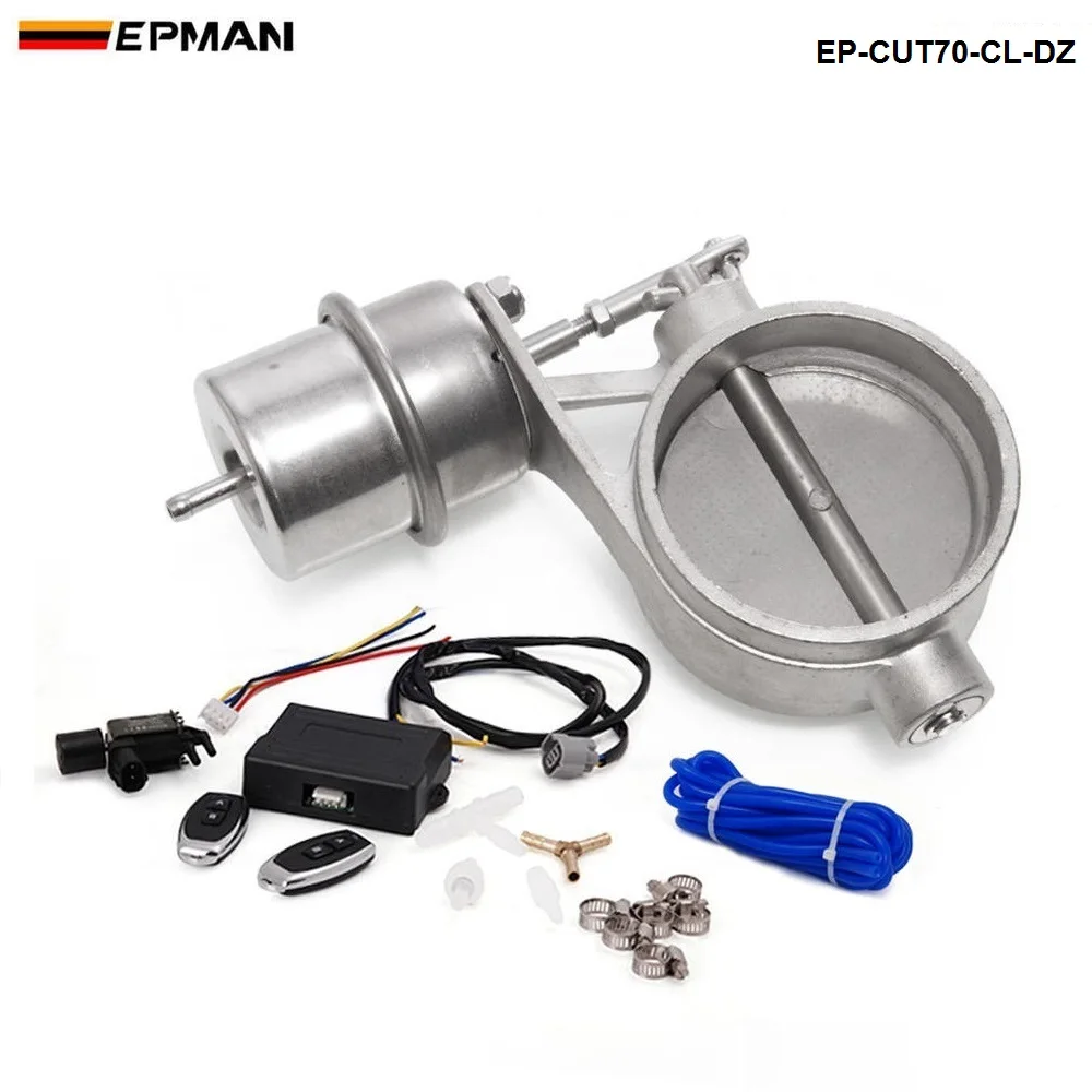 Exhaust Control Valve Set With Vacuum Actuator CUTOUT 70mm