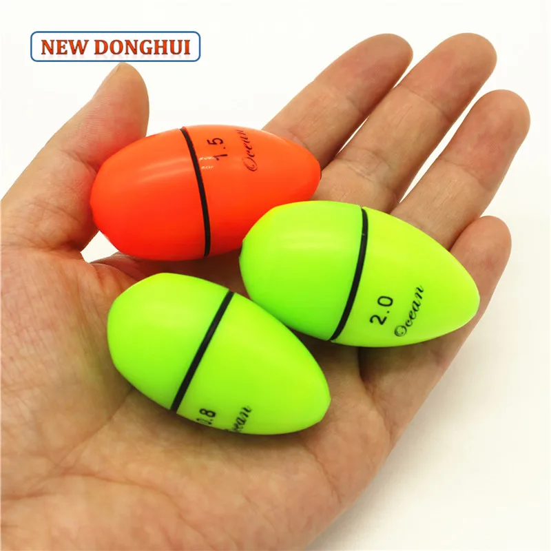 Newdonghui 2X 2017 Новый жесткий пластмассовый латунный электронный поплавок светящийся