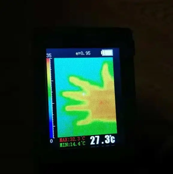 

MLX90640 Infrared Thermal Imager Handheld Thermal Imager Infrared Imager Visual Thermometer development DIY Suite