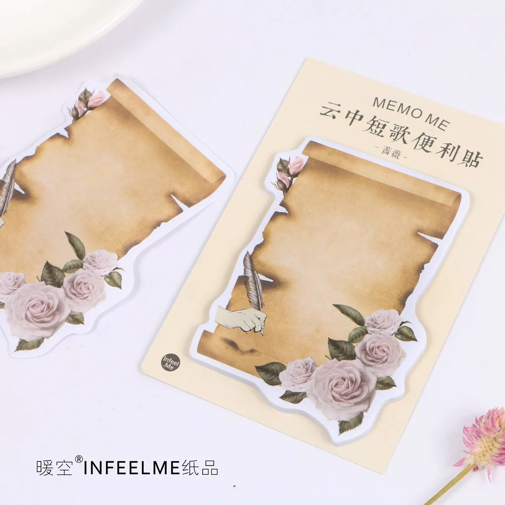 Ретро Совет Note Pad N Times Paste Sticky Note облако Tannka