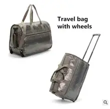 2016 brand Snakeskin Leather Women Luggage Rolling Bag Cabin Travel Trolley luggage Bag on wheels Travel