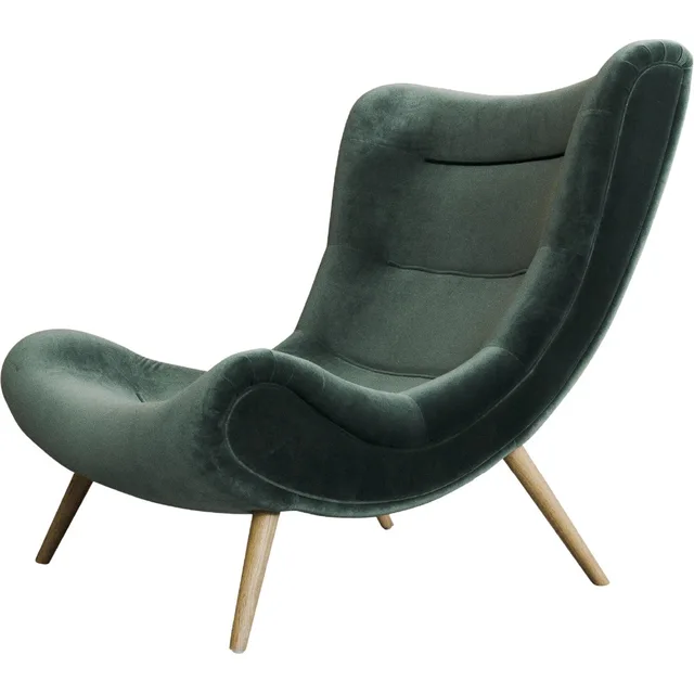 Inyard Original Dark One Seat Green Sofa Chair Velvet Lazy For Inyard Original Dark One Seat Green Sofa Chair Velvet Lazy For Living Room
