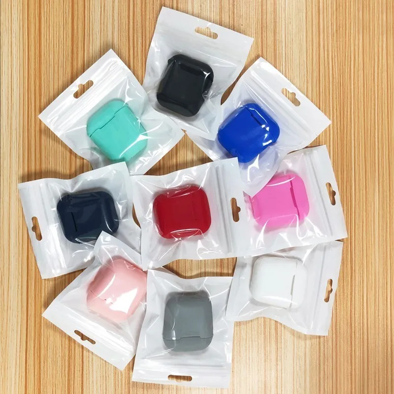 Силиконовый чехол для AirPods защитный Apple Airpod зарядки спортивные наушники Прямая