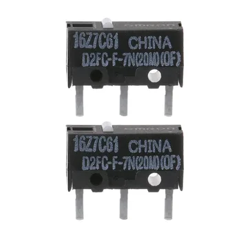 

2Pcs Original OMRON Mouse Micro Switch D2FC-F-7N(20M)(OF)