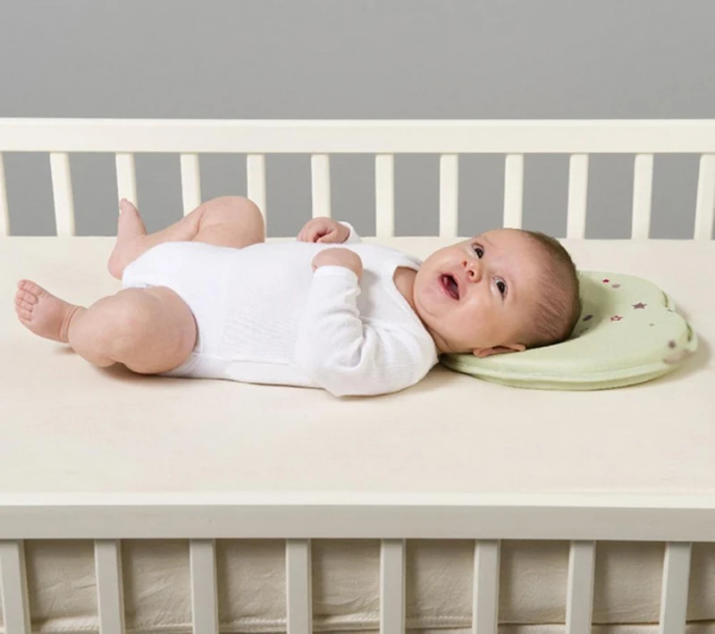 Младенческой подголовник сна позиционер против скатывания подушки кормящих ребенка поддержка головы дети в форме, чтобы предотвратить