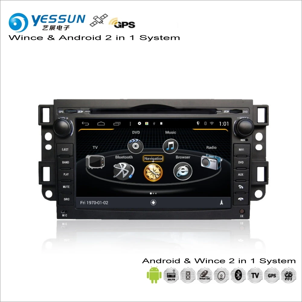 Flash Deal YESSUN For Chevrolet Captiva / Epica 2006~2012 Car Android Multimedia Radio CD DVD Player GPS Map Navigation Audio Video Stereo 3