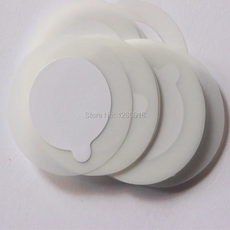 

Disposable Eyelash glue holder Pallet Easy helpful Eyelash Extension glue pads stand on eyelash jade stone