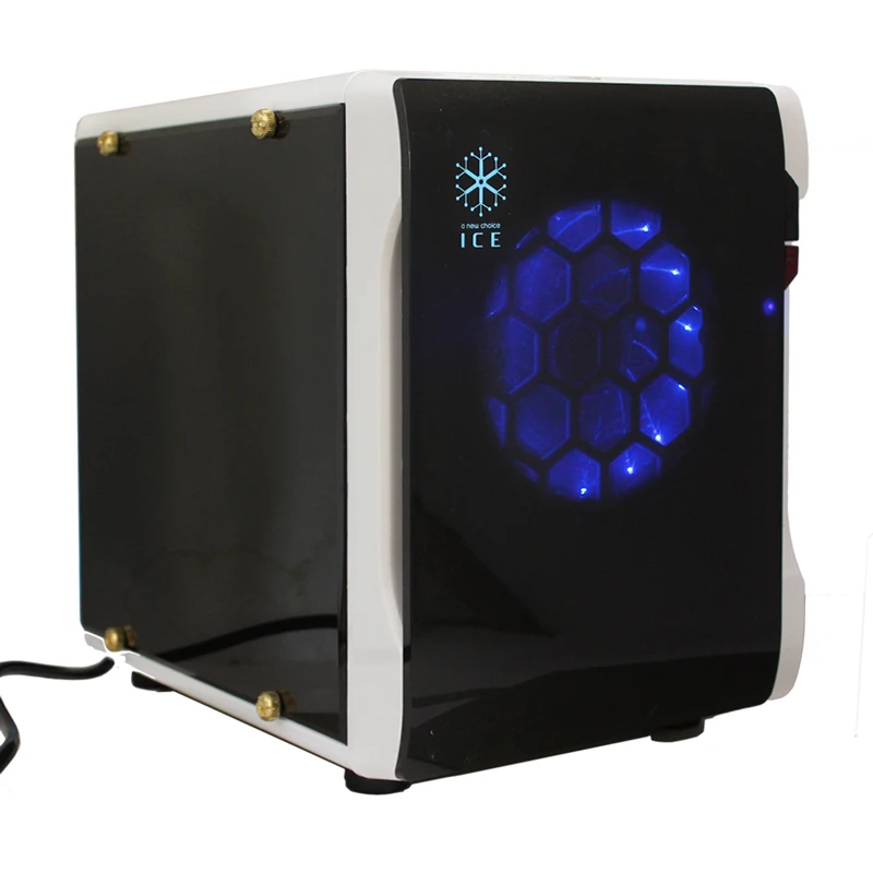 diy desktop computer case chassis transparent side mini pc case full size pc case