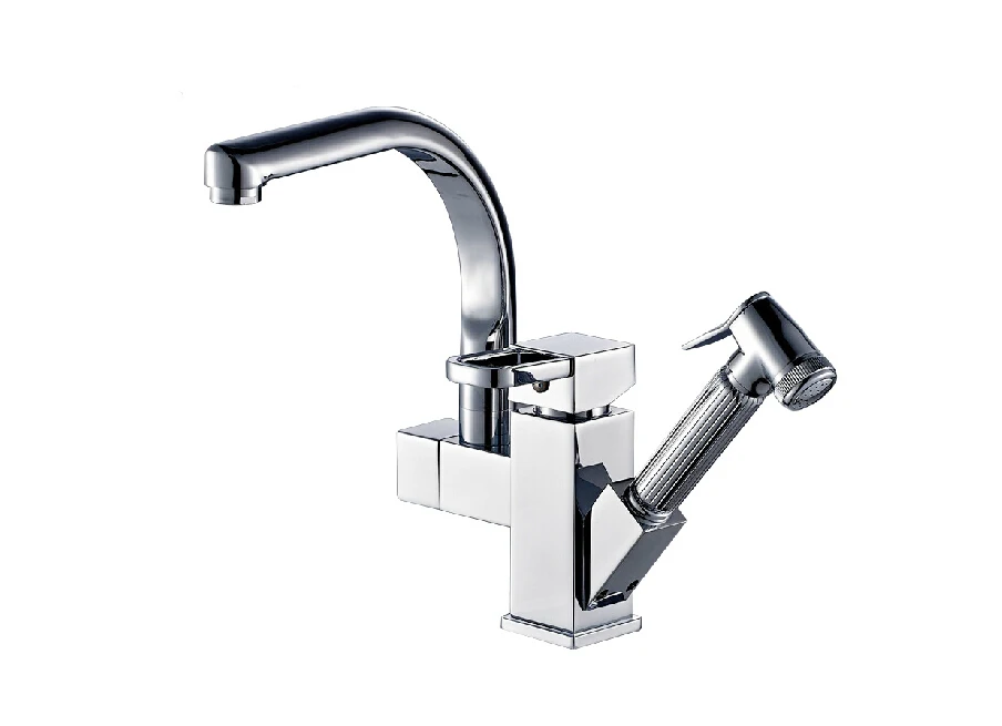 Aliexpress.com : Buy Deck Mounted Chrome Brass Kitchen ...