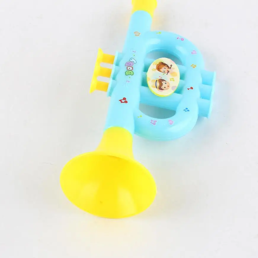Childred's toys Colorful Baby kids Horn Hooter Trumpet Instruments Music Toys Developmental Baby
