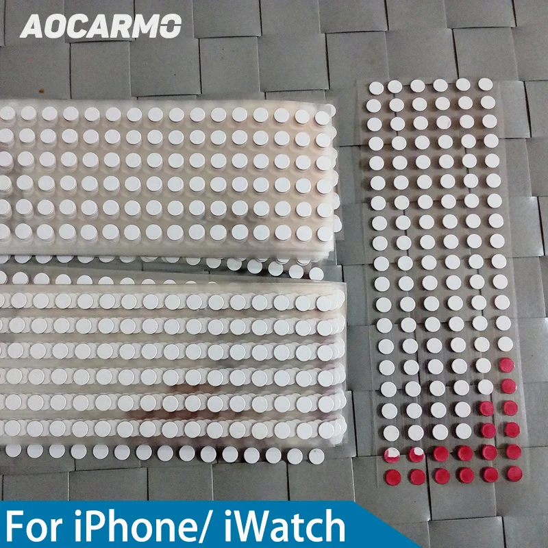 100pcs/lot 2mm 3mm 5mm Water Damage Label Warranty Indicator Sensors Repair Waterproof Round Stickers For Iphone For Watch Mac - Mobile Phone Sticker ...