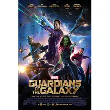 Custom New Arrival Guardians Of The Galaxy Poster Home Decor modern Wall Sticker For Bedroom Wall Poster CD&24