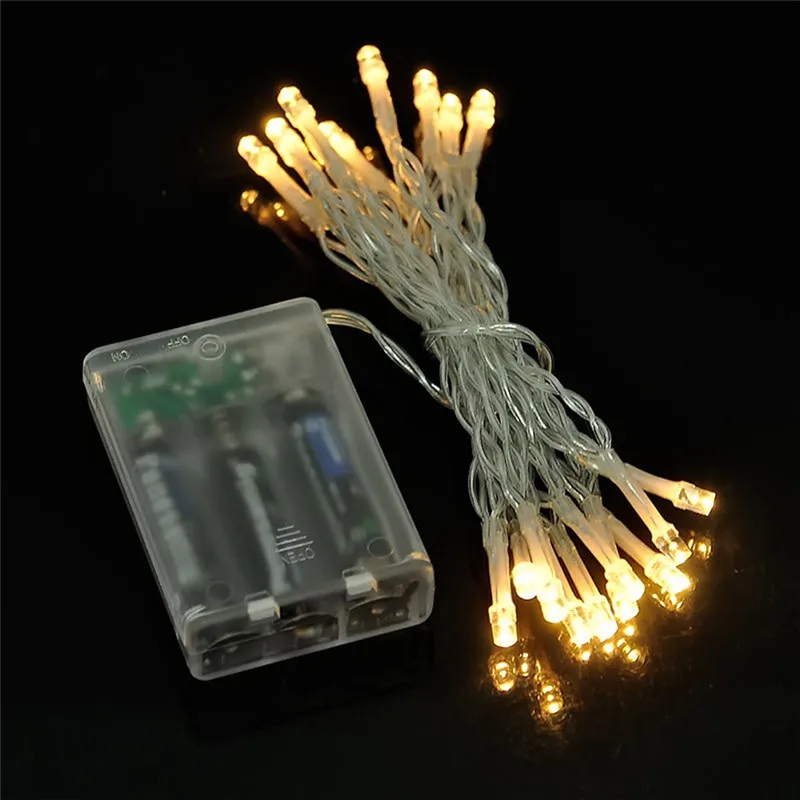 20M 10M 5M 2M LED String Lights 3*AA Battery Operated Waterproof Fairy LED Christmas Lights For Holiday Party Wedding Decoration 20M 10M 5M 2M LED String Lights 3*AA Battery Operated Waterproof Fairy LED Christmas Lights For Holiday Party Wedding Decoration