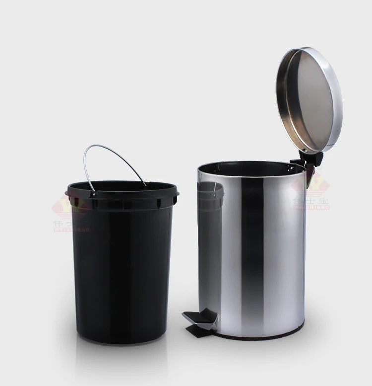 bathroom toilet 3L stainless steel garbage binin Waste Bins from Home