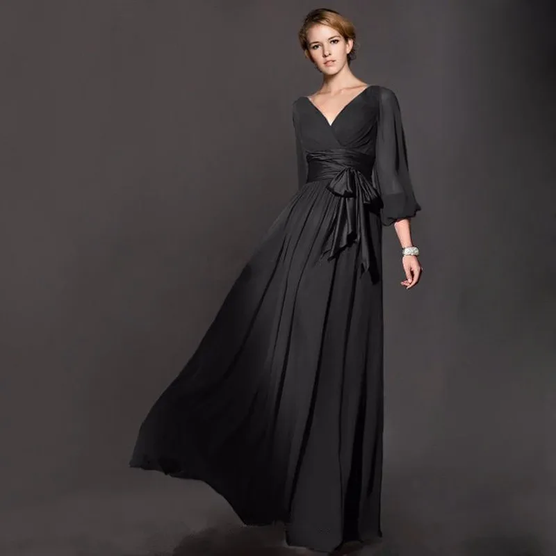 Buy WBCTW Women Maxi Dress Summer Long Sleeve Maxi
