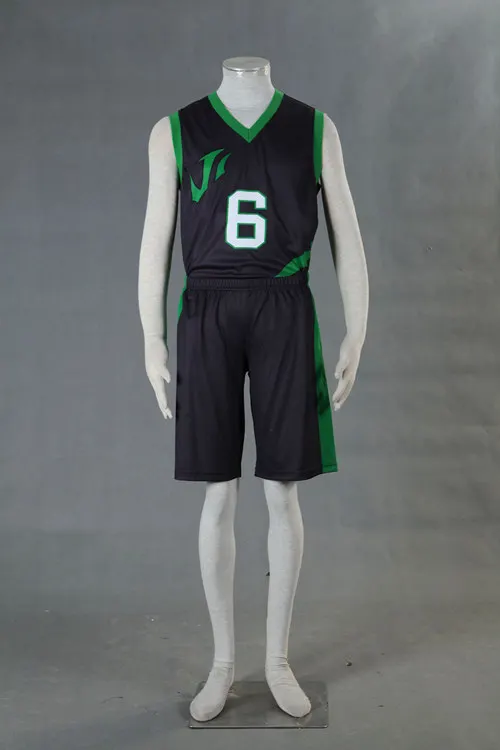 Kuroko no Basket последняя игра Jabberwock командная форма № 4 6 7 8 12 Nash Gold Jr. Баскетбольная Джерси спортивная одежда костюм для косплея - Цвет: Number 6