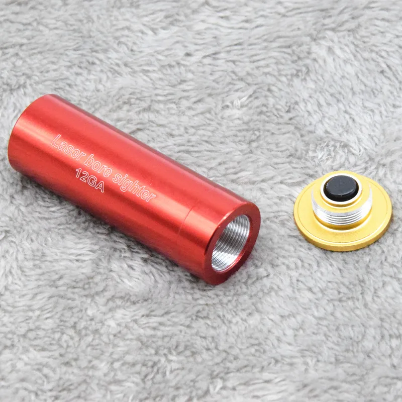 Красная лазерная 12 калибра Картридж отверстие наводчик 12GA лазерной прицеливание с помощью коллиматорного прицела прицельное визирование