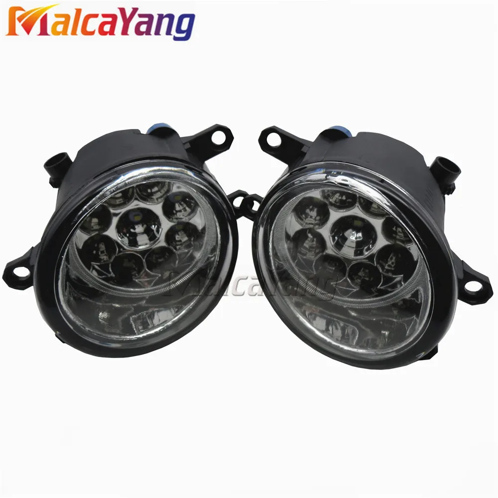 Front Fog Lights For TOYOTA IST NCP 6 2004-2007 Car Styling Round Bumper High Brightness DRL Day Driving Bulb Fog Lamps