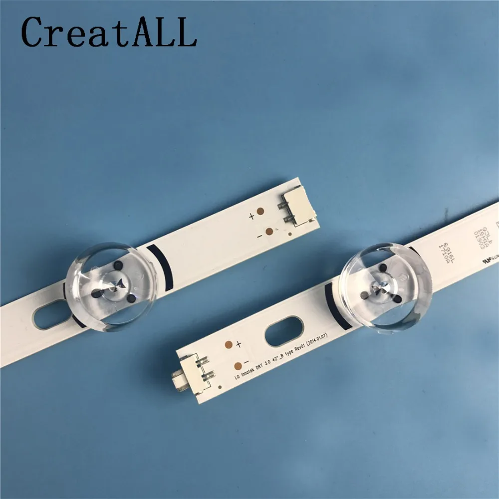 Светодиодная лента для подсветки 8 светодисветодиодный LG 42LY320C LC420DUE INNOTEK DRT 3 0 42