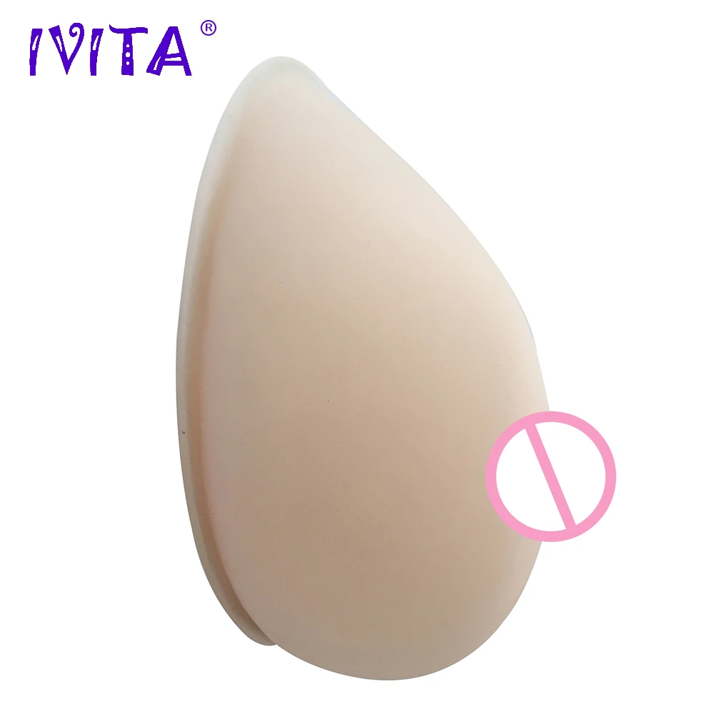 IVITA 6000 г/пара белый реалистичный силиконовый бюстгальтер для груди накладные